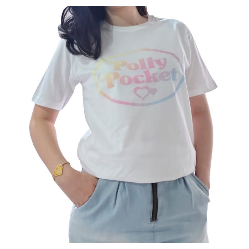 Polly Pocket T-Shirt / Kaos Polly Pocket bisa custom  gambar lain juga