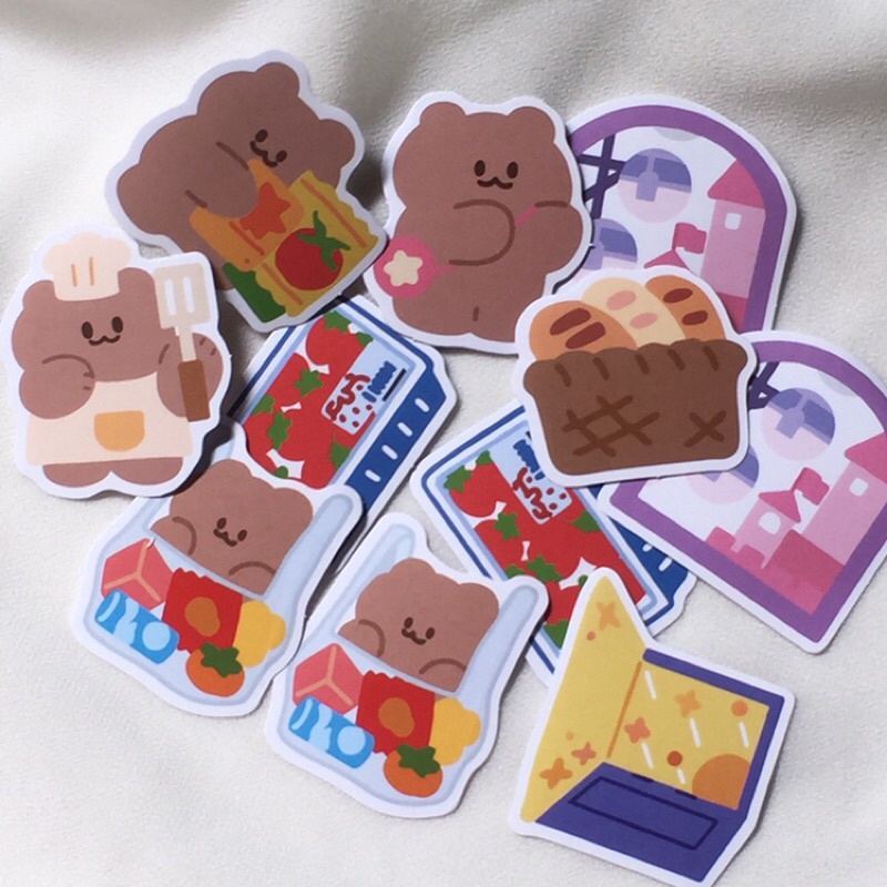 

(PCS) STICKER LUCU AESTHETIC BERUANG UNTUK JURNAL SCRAPBOOK NOTEBOOK