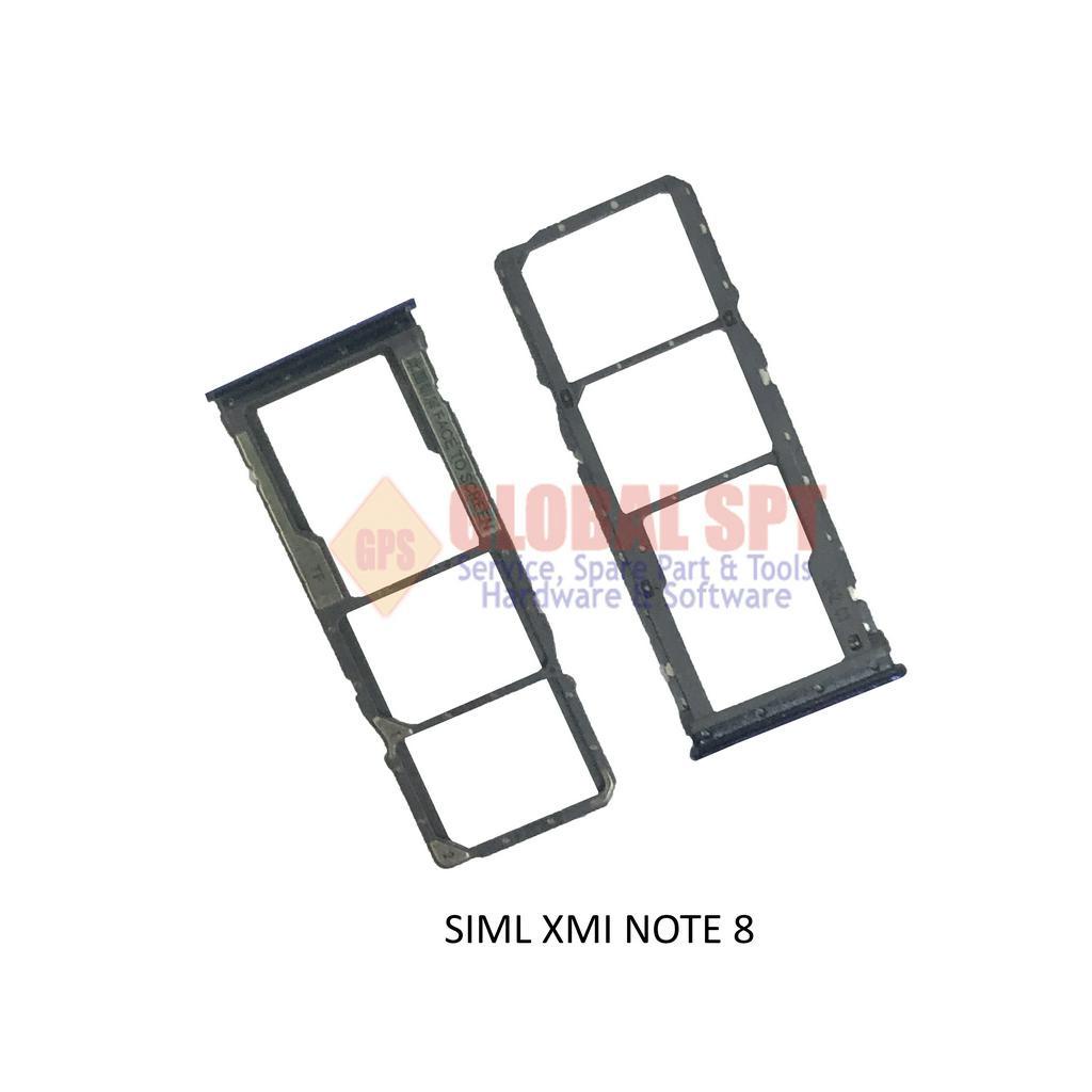 SIMLOCK XIAOMI NOTE 8 / TEMPAT KARTU / DUDUKAN SIMCARD