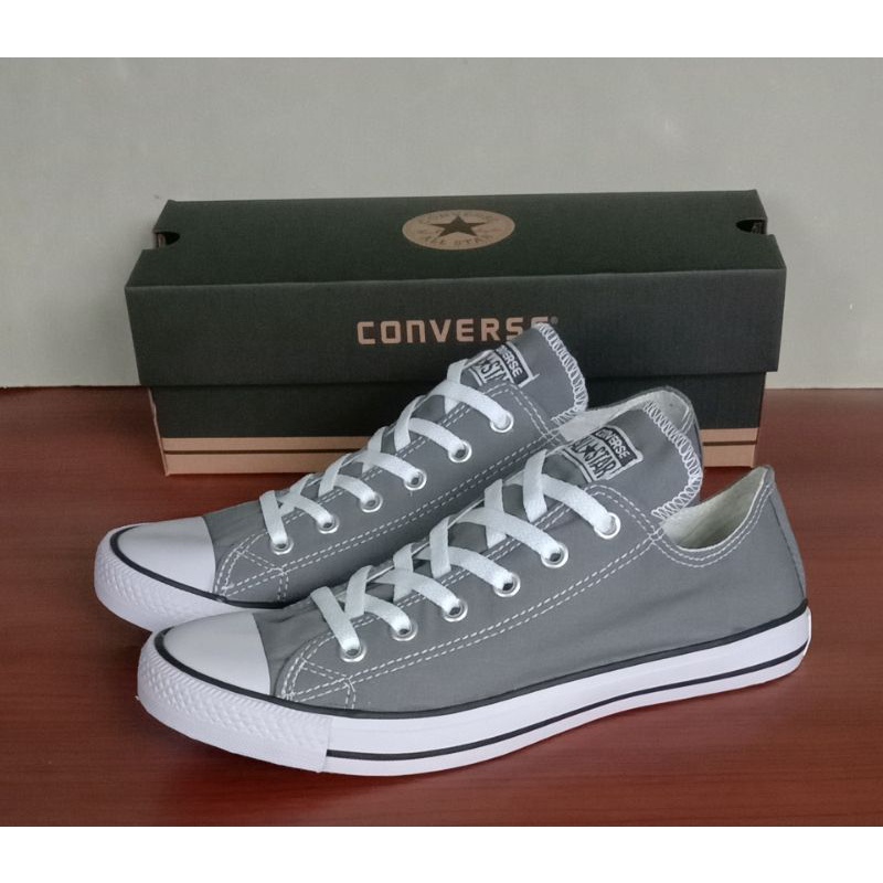 (free box converse)sepatu converse all star classic abu abu all star classic abu abu