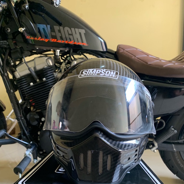 Helm simpson m30 carbon full face size L