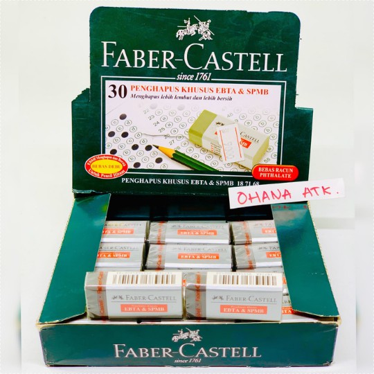 

PENGHAPUS FABER CASTLE untuk EBTA-SPMB