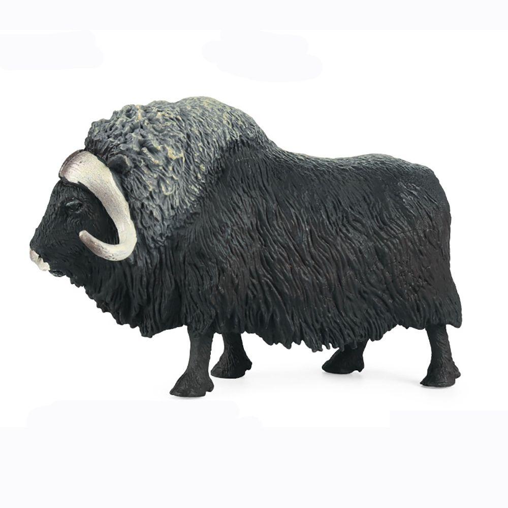 R-flower Musk-ox Model Hewan / Bunga Untuk Edukasi Dini Anak