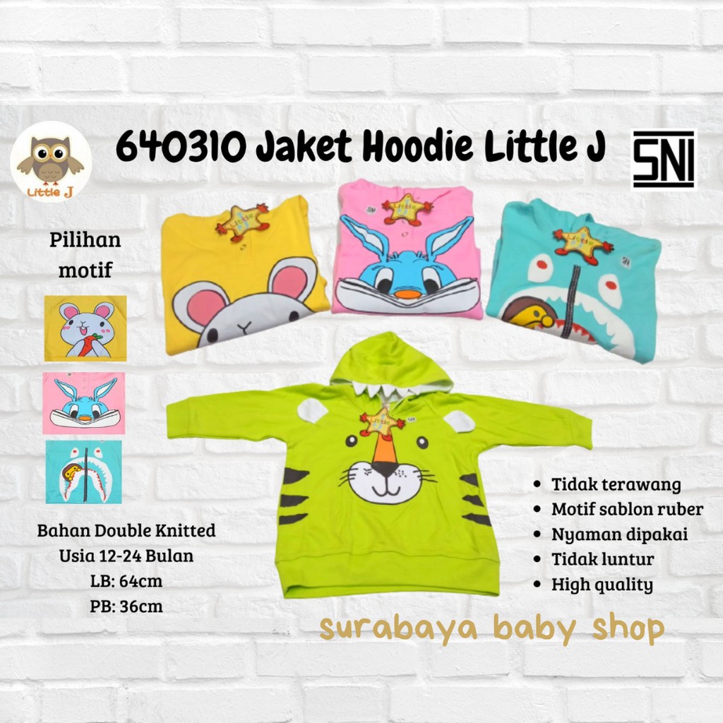 JAKET HOODIE LITTLE J 640310