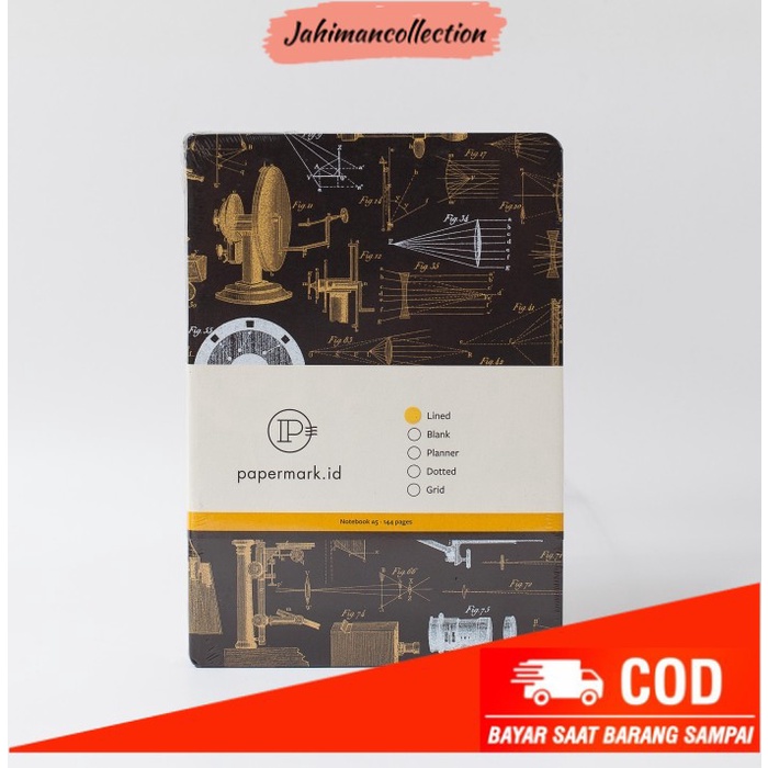 

✨ BISA COD ✨ Buku Tulis Garis | A5 Lined Notebook with gold / silver foil hardcover - Mathematics