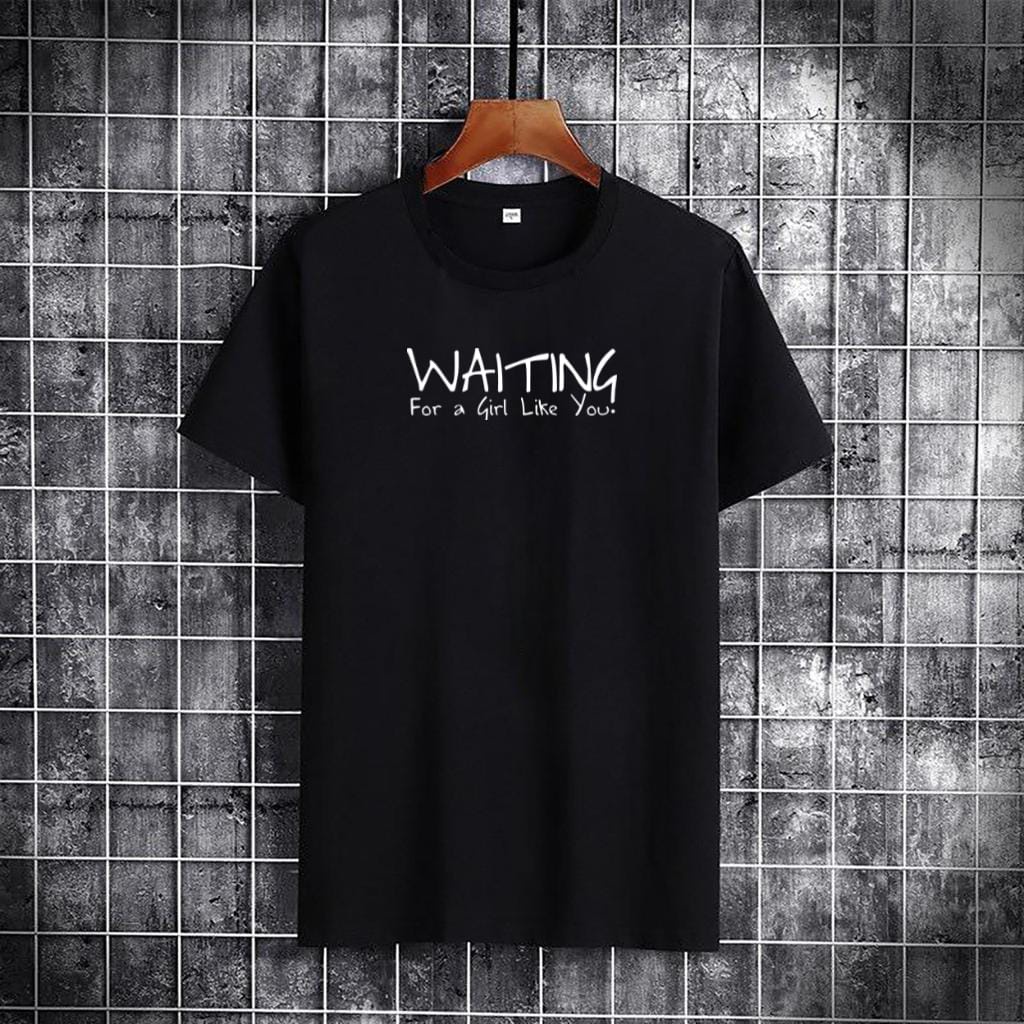 KAOS WAITING / kaos termurah / kaos terlaris - alipio fashion