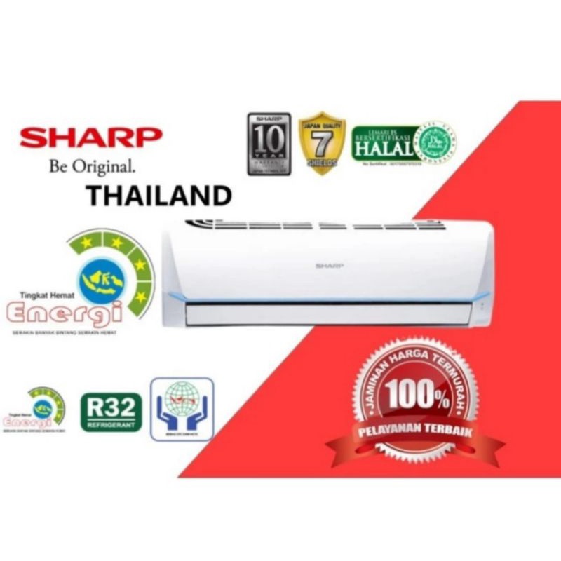 SHARP AC 1 PK Standard Jetsream 800W AH-A9SAY 9SAY AC SPLIT R32