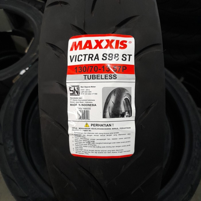 Ban motor matic Maxxis Victra 130/70  Ring 13 Nmax belakang TUBELESS