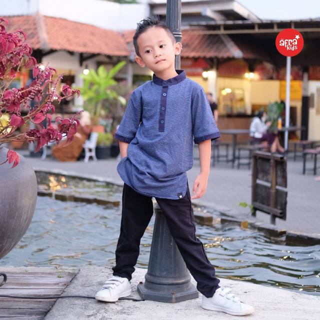 Afrakids Baju Koko Anak Set (Baju dan Celana)