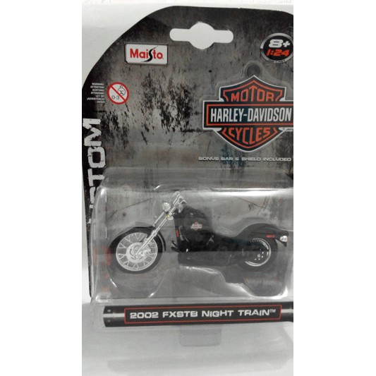 DIE CAST MAISTO HARLEY DAVIDSON NIGHT TRAIN