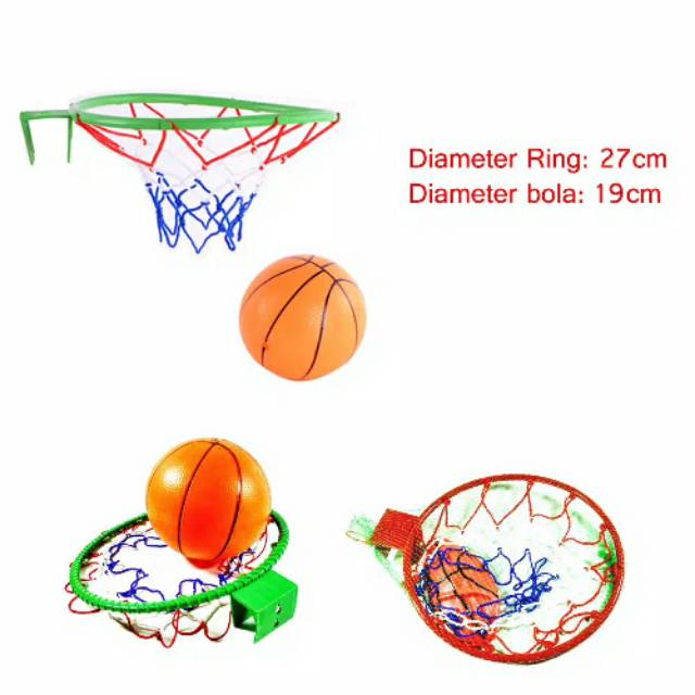 SW 553 - MAINAN ANAK RING BASKET DAN BOLA BASKET SW553