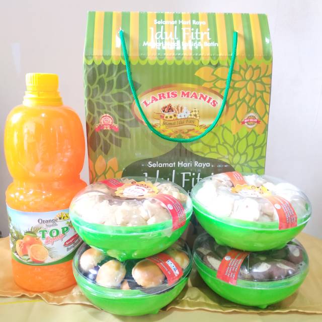 Paket kue Lebaran Laris Manis Sirup | Kukis | Biskuit | Murah Meriah