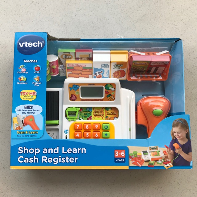 vtech shop and learn cash register