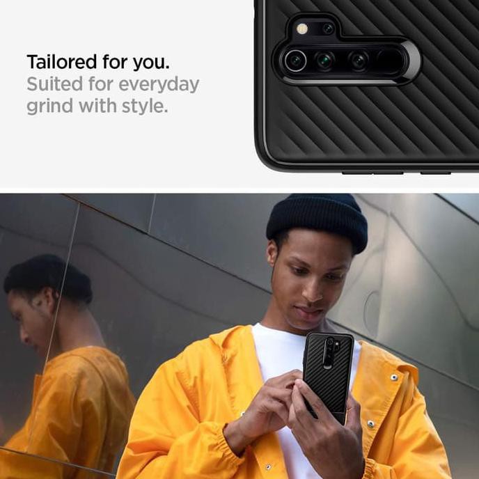 CASE REDMI NOTE 8 PRO SPIGEN CORE ARMOR SOFTCASE ANTI SLIP CASING - NOTE 8 PRO