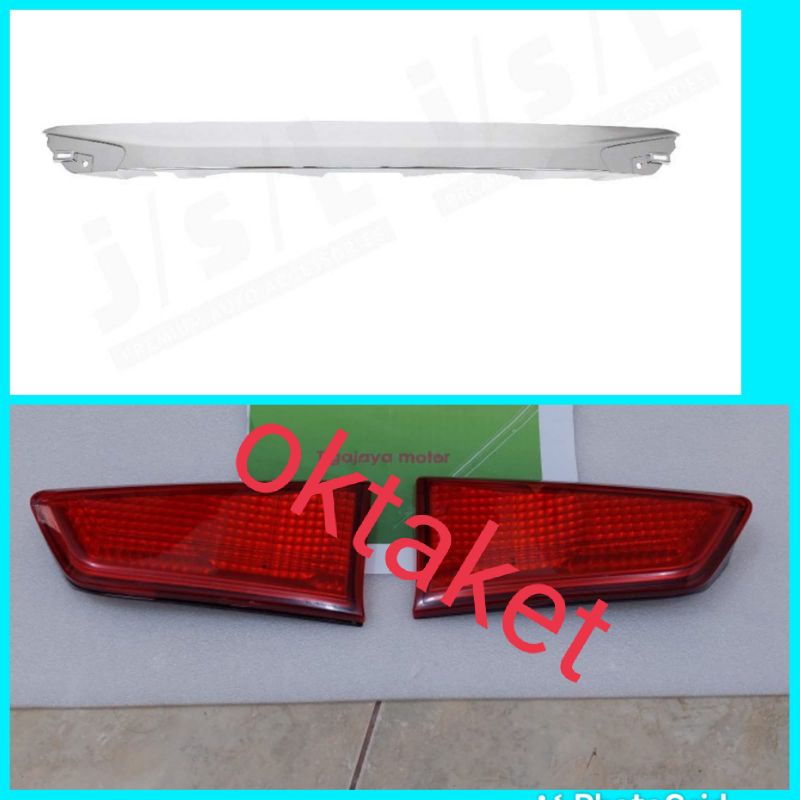trunk lid + reflektor mobil grand avanza 2015-2018 model gantii