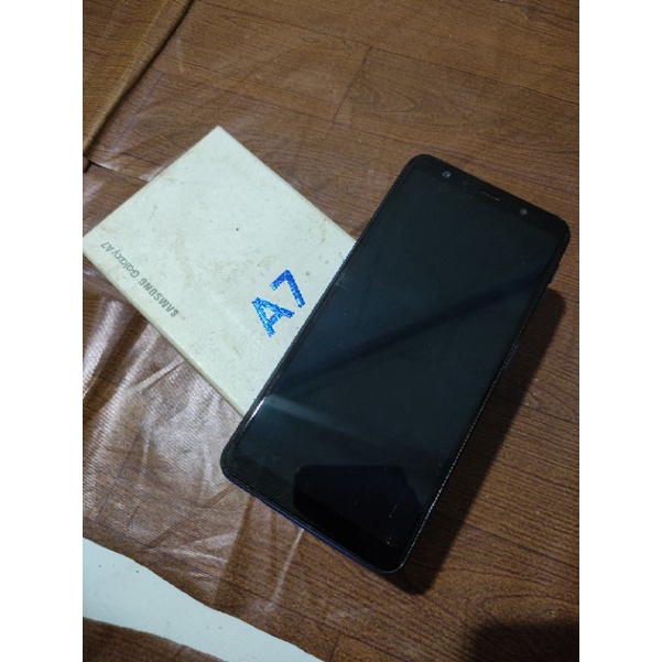 Samsung A7 2018 Minus lcd (Mesin Normal)