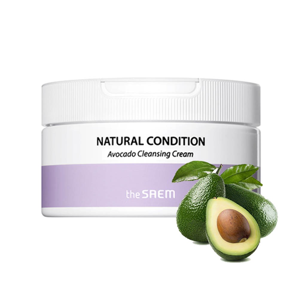 the saem natural condition avocado cleansing cream