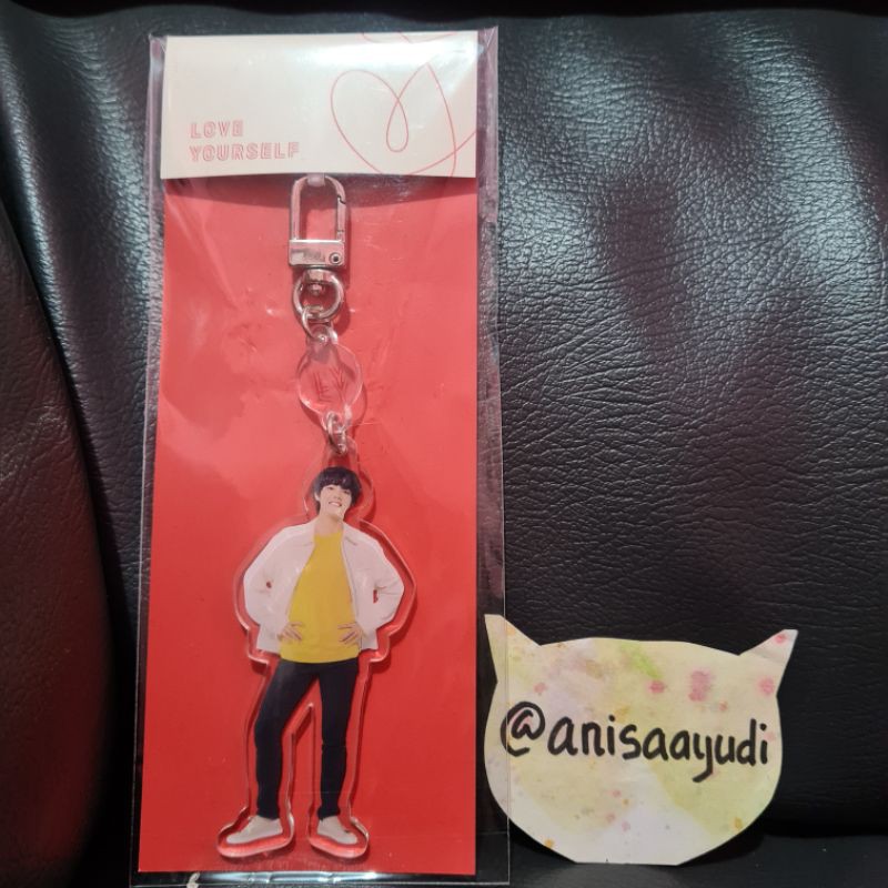 [Ready] Acrylic Keyring Love Yourself Japan Edition