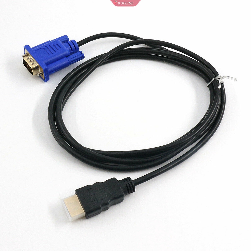 Kabel Adapter Hdmi To Vga Hd 1080p Kecepatan Tinggi Xueling