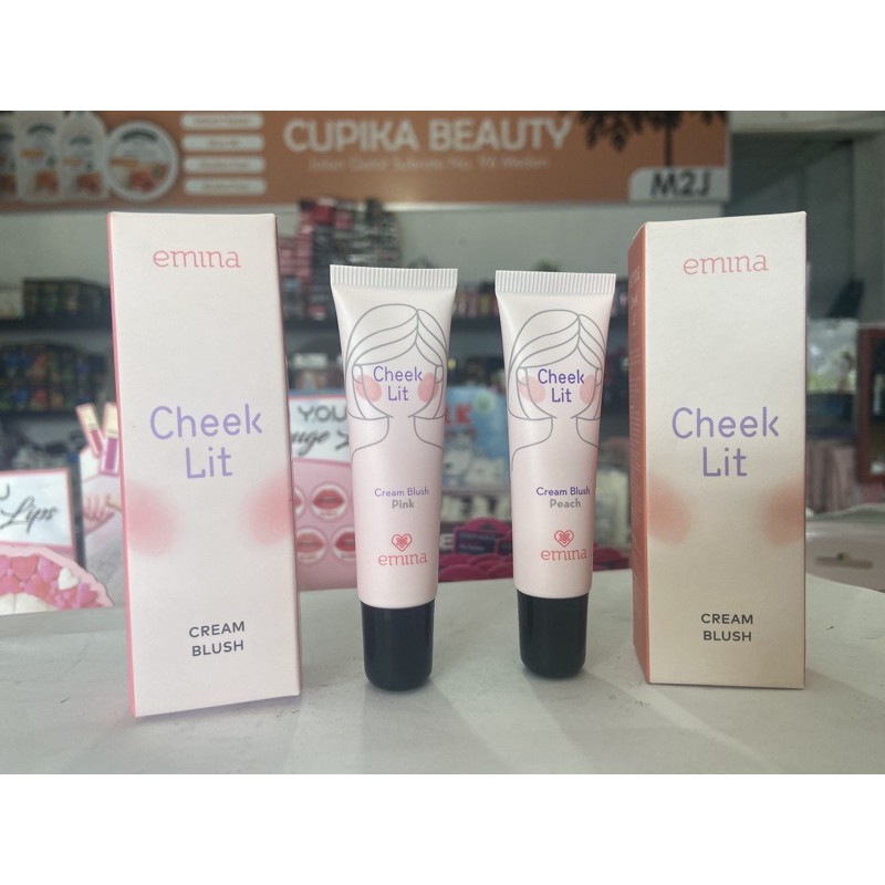 [pc] Emina cheek lit cream blush -- blush on cair emina