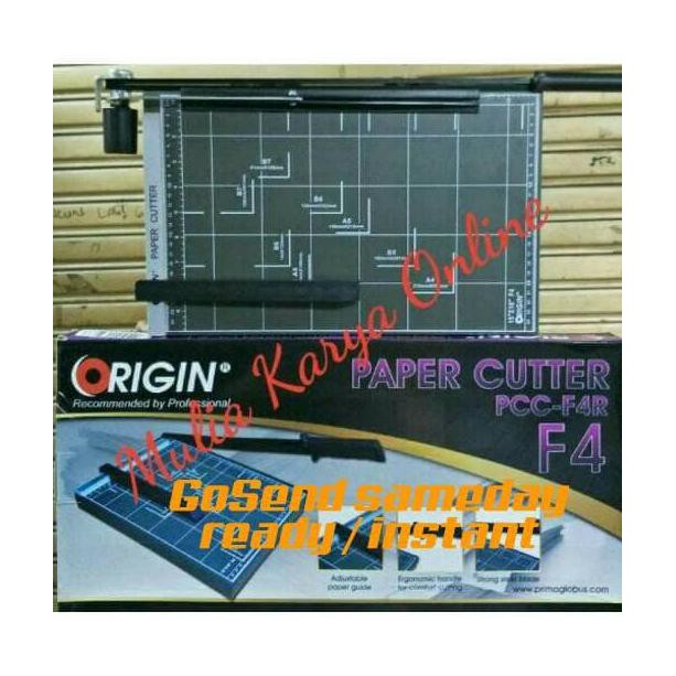 

Paper Cutter Origin F4 Folio Alat pemotong kertas f4 LIMITED