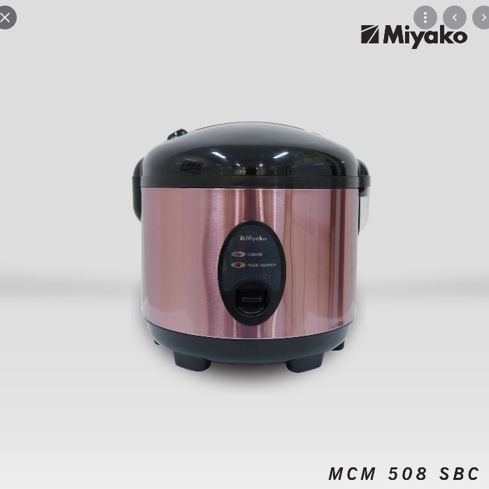 PROMO MAGIC COM MIYAKO MCM 508 SBC TEFLON 1.8 LITER RICE COOKER