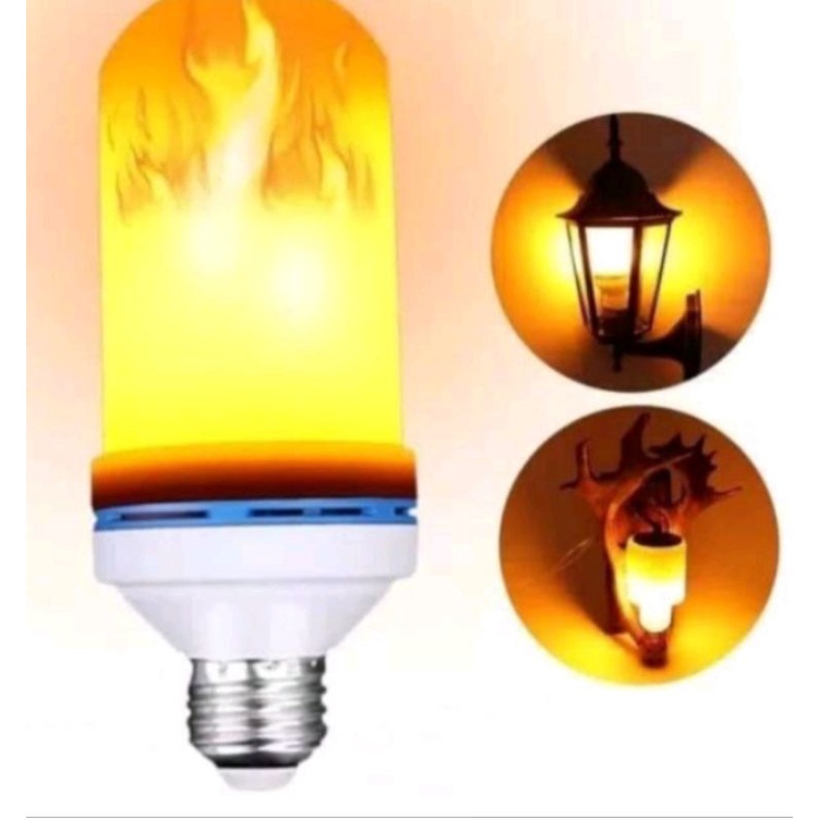 lampu LED api / lampu obor 3waat hemat energi