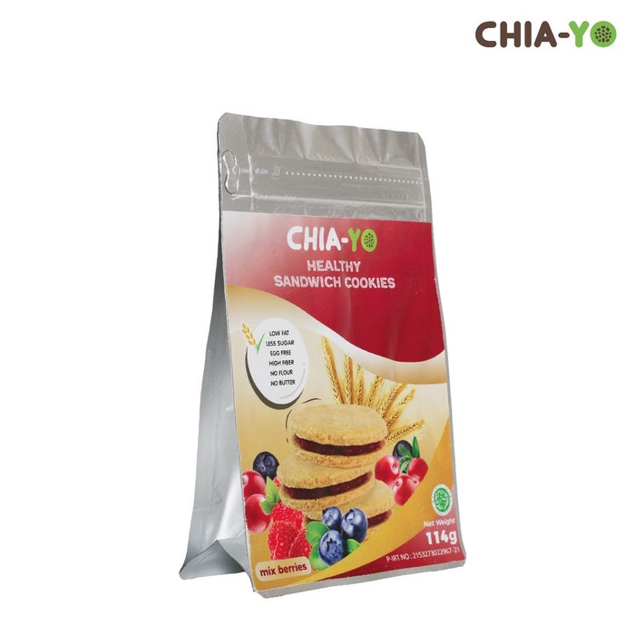 

KERING-KUE- SANDWICH COOKIES MIX BERRIES -KUE-KERING.