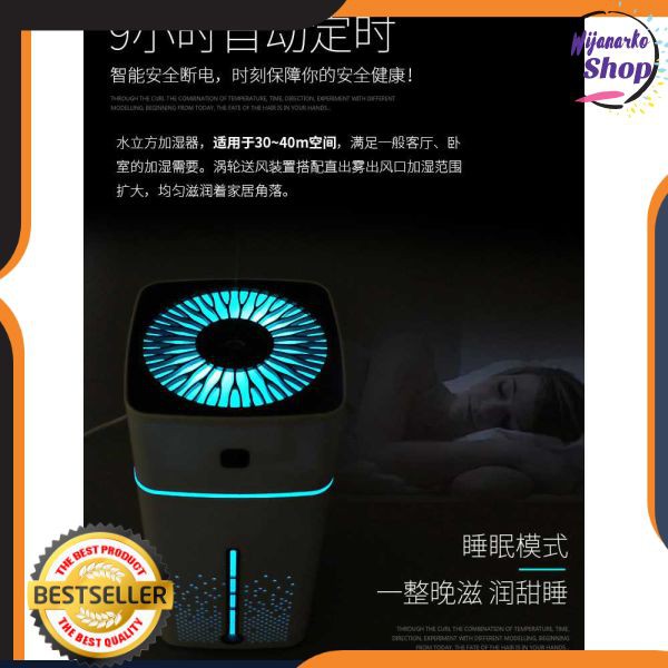 TaffHUMI Air Humidifier RGB Night Light 1000ml - HUMI KS-600 ELC11