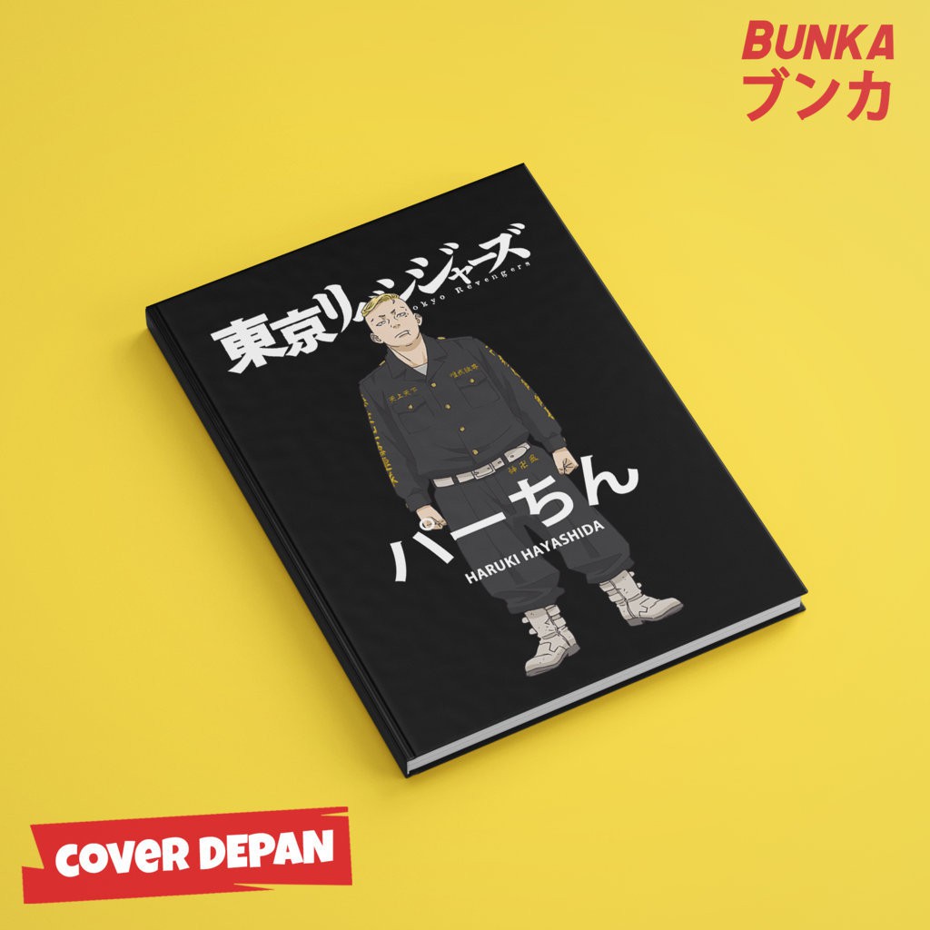 

Notebook Anime Tokyo Revengers Pah Chin Hardcover A5 Buku Tulis Catatan Note Agenda Planner Jurnal