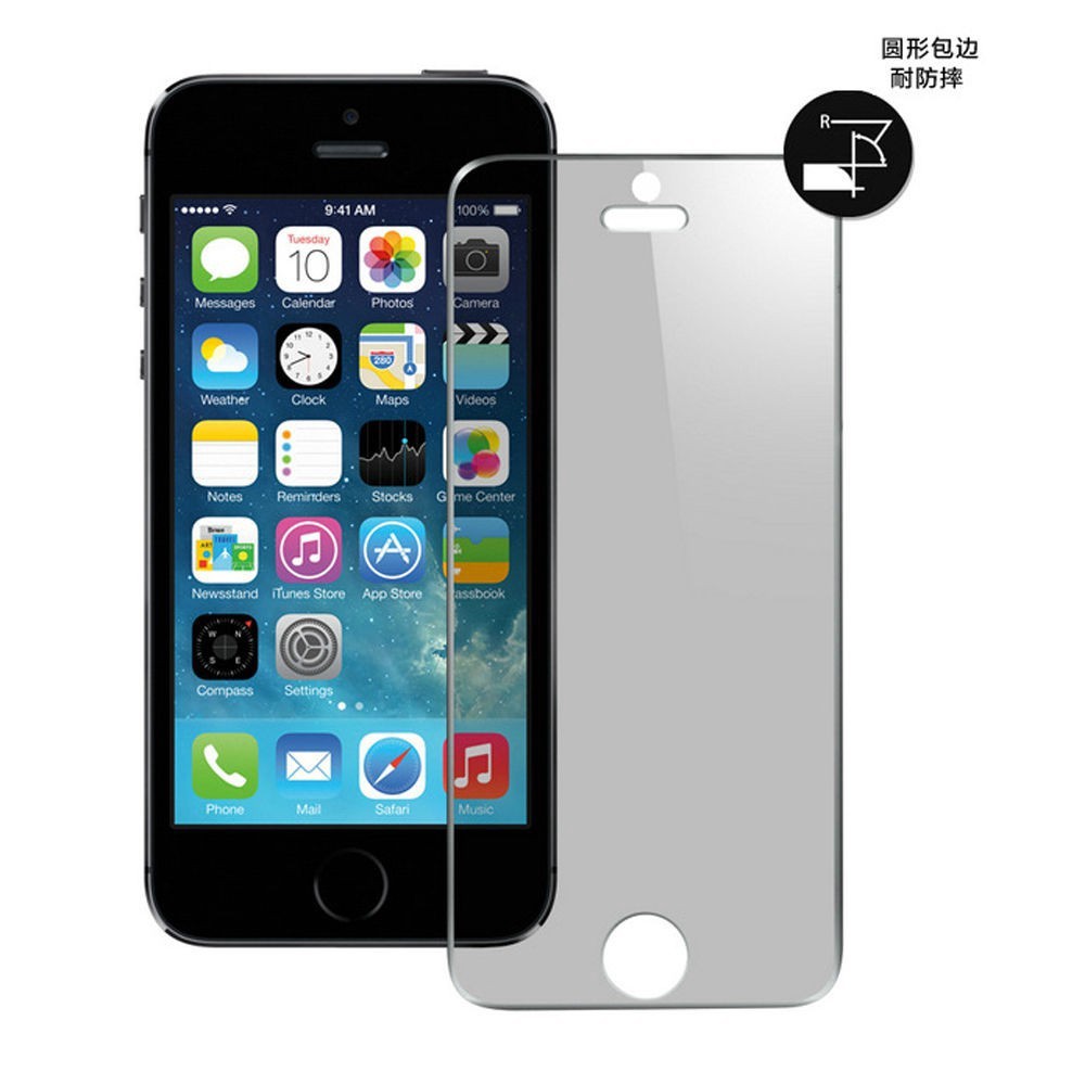 Privasi Anti-Peep Kaca Tempered Film iPhone11 Pro Max 6 6S 7 8P X / XS Max XR SE2020 Pelindung Layar iPhone-5
