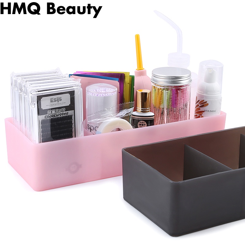 Kotak Penyimpanan Alat Bulu Mata Kapasitas Besar Untuk Eyelash Extension Tweezer Case Kosmetik Makeup Tools Storage Box Aksesoris Bulu Mata