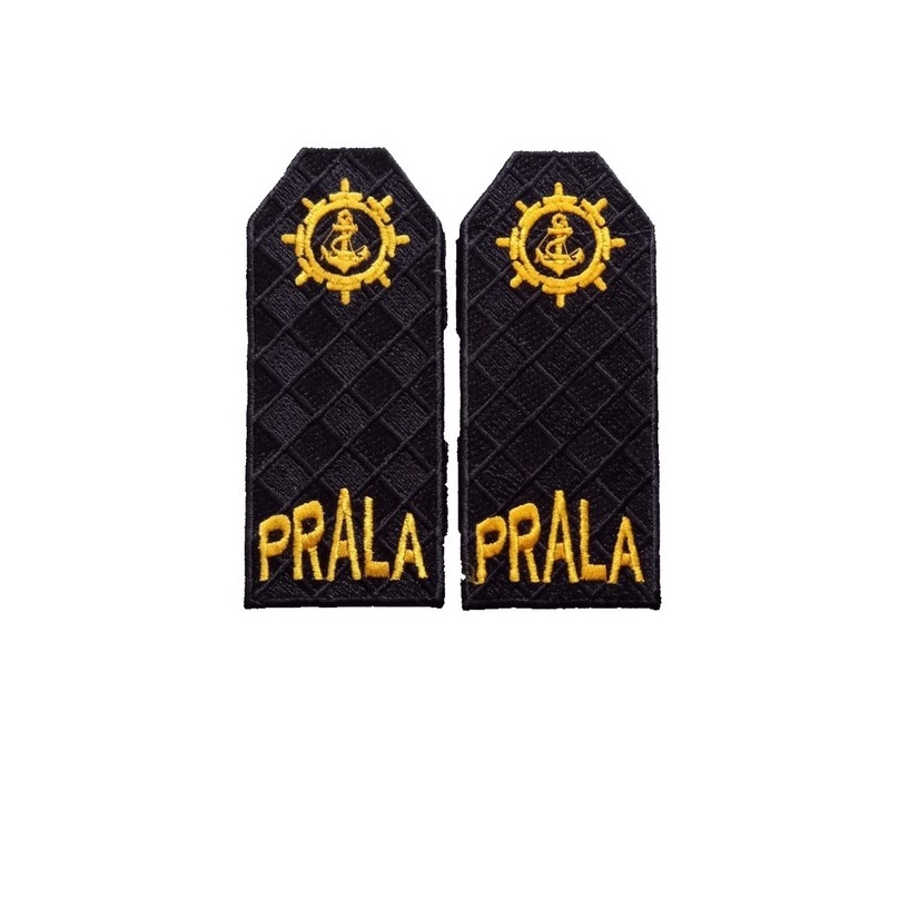 Deck Evolet PRALA Atribut Pelayaran Bordir Epolet PRALA