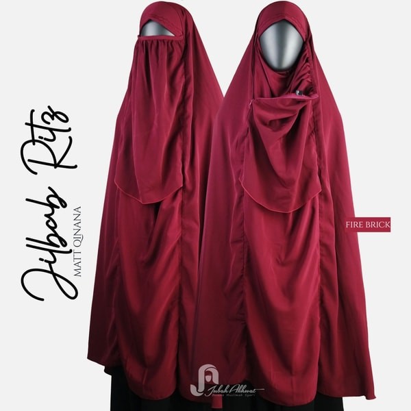 JUBAH AKHWAT Jilbab Cadar Ritz Wolfis L-XL