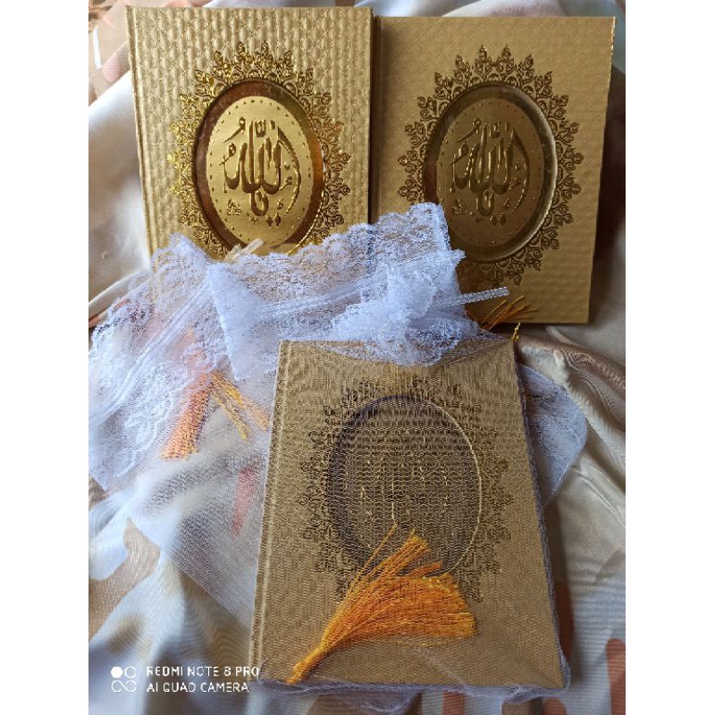 Buku yasin hardcover Rcp 192halaman artpaper +  siku + rumbai+kemastile+tasbih