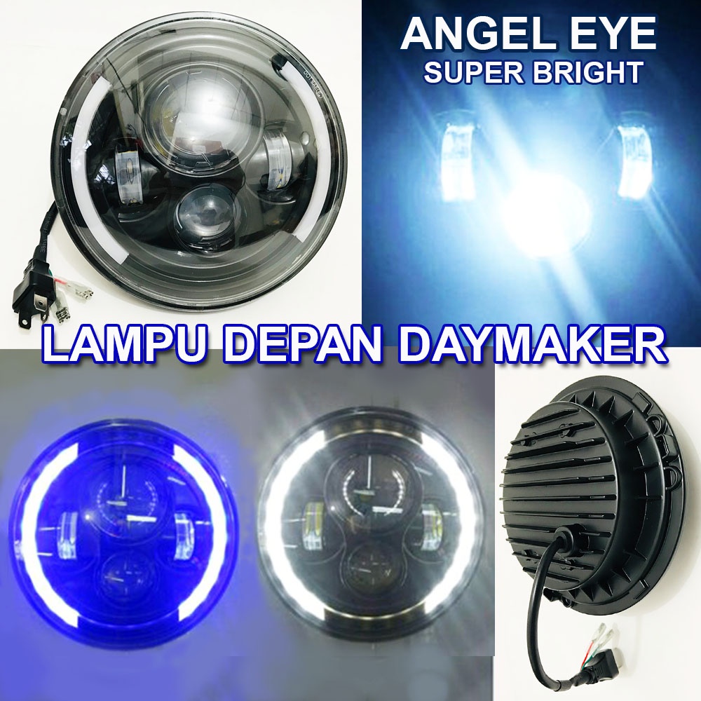 Lampu Depan DAYMAKER 16 LED 5,75 inch Original