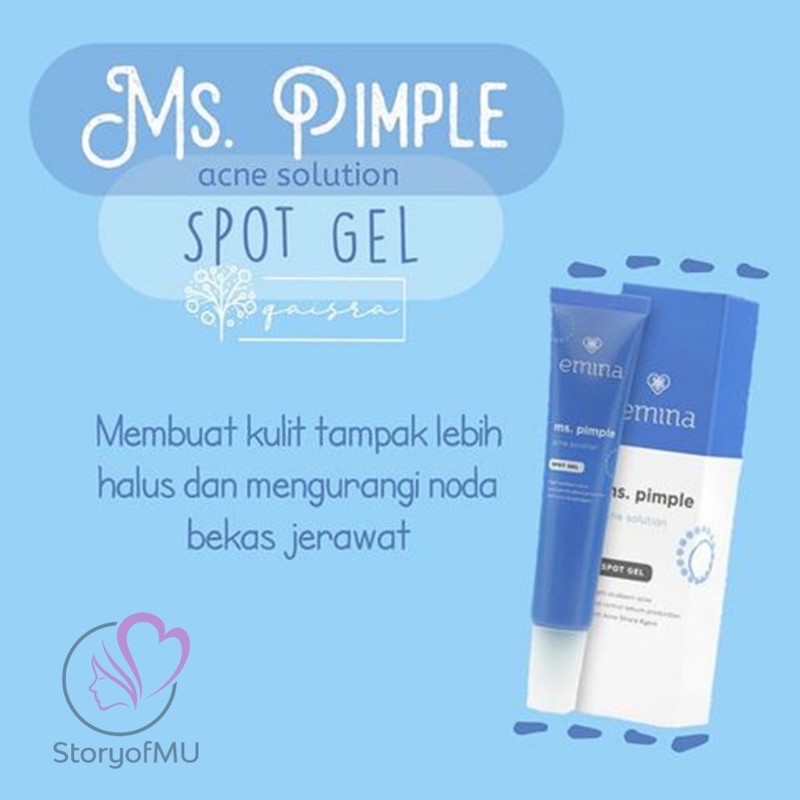 MS PIMPLE ACNE SOLUTION SPOT GEL EMINA