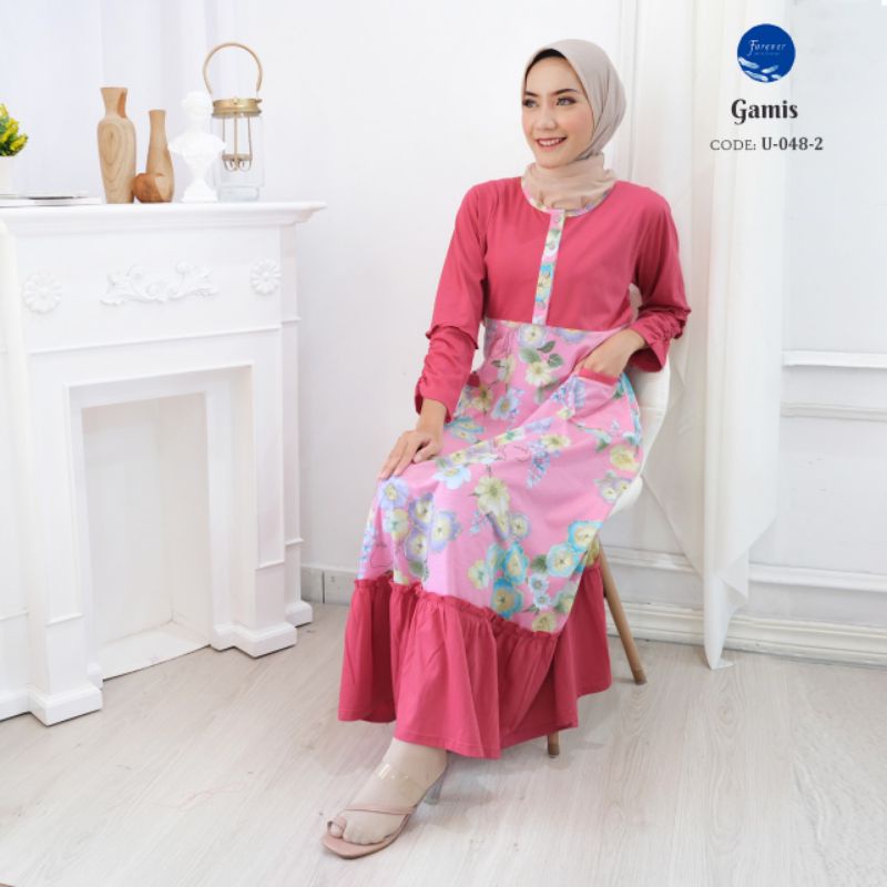 Gamis Wanita Longdress Maxi One Set Baju Tidur Forever Sweet Concept-5