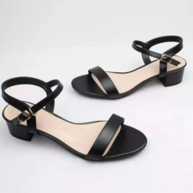 Sandal heels wanita tali L ban1 boini