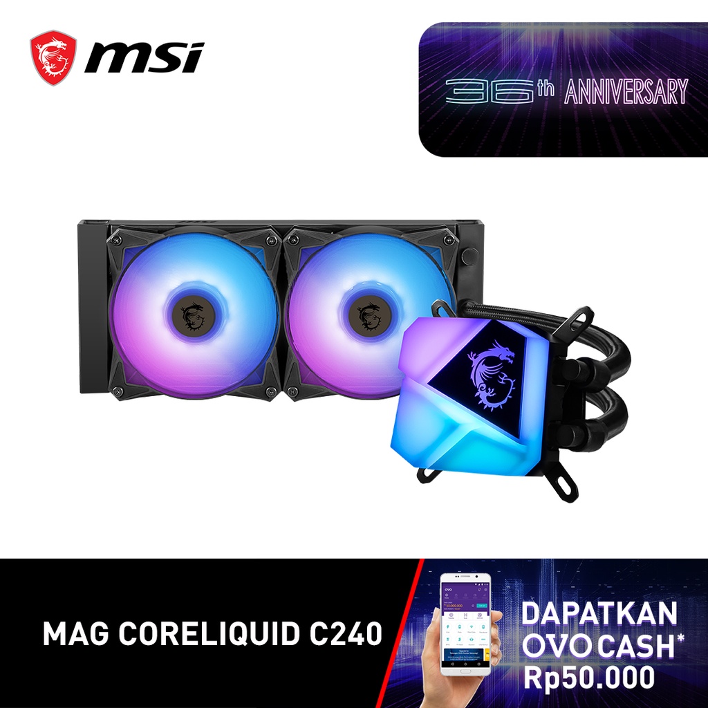 MSI MAG CORELIQUID C240 RGB