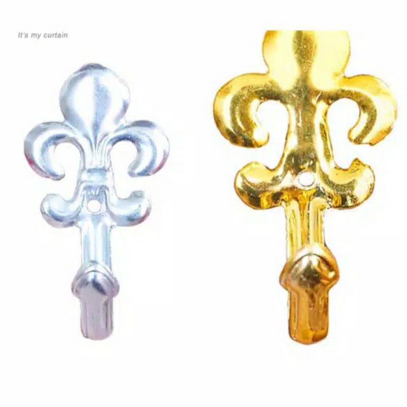 hook trisula silver dan gold / hook dolphin