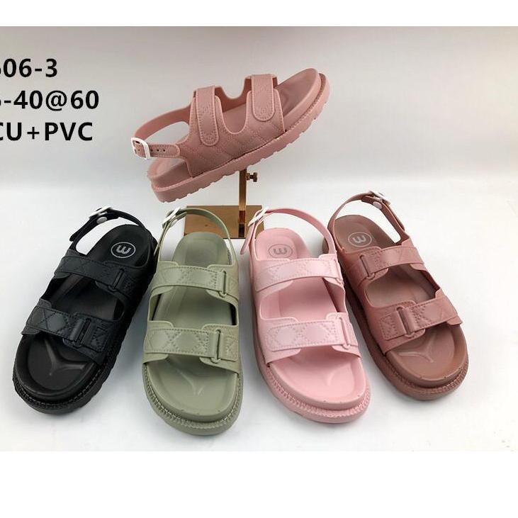 [K_008] 11.11 SALE- COD My Flip Flop Sandal Tali Jelly Import Wanita ALGEA READY STOCK