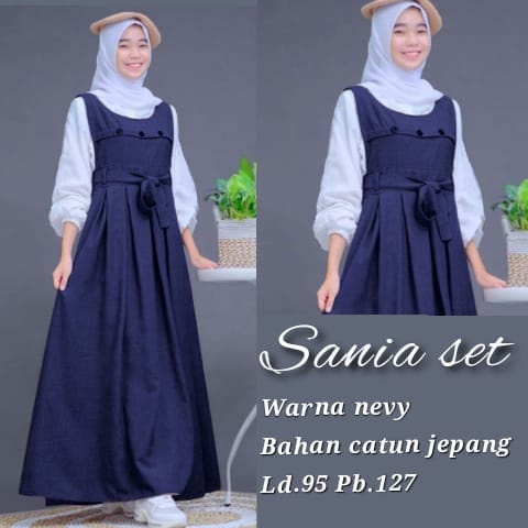 Baju Anak Tanggung Remaja Terbagus 2024 Kids Syar'i Anak Tanggung Remaja AMIRA SYAR'I Bahan Crinkle 