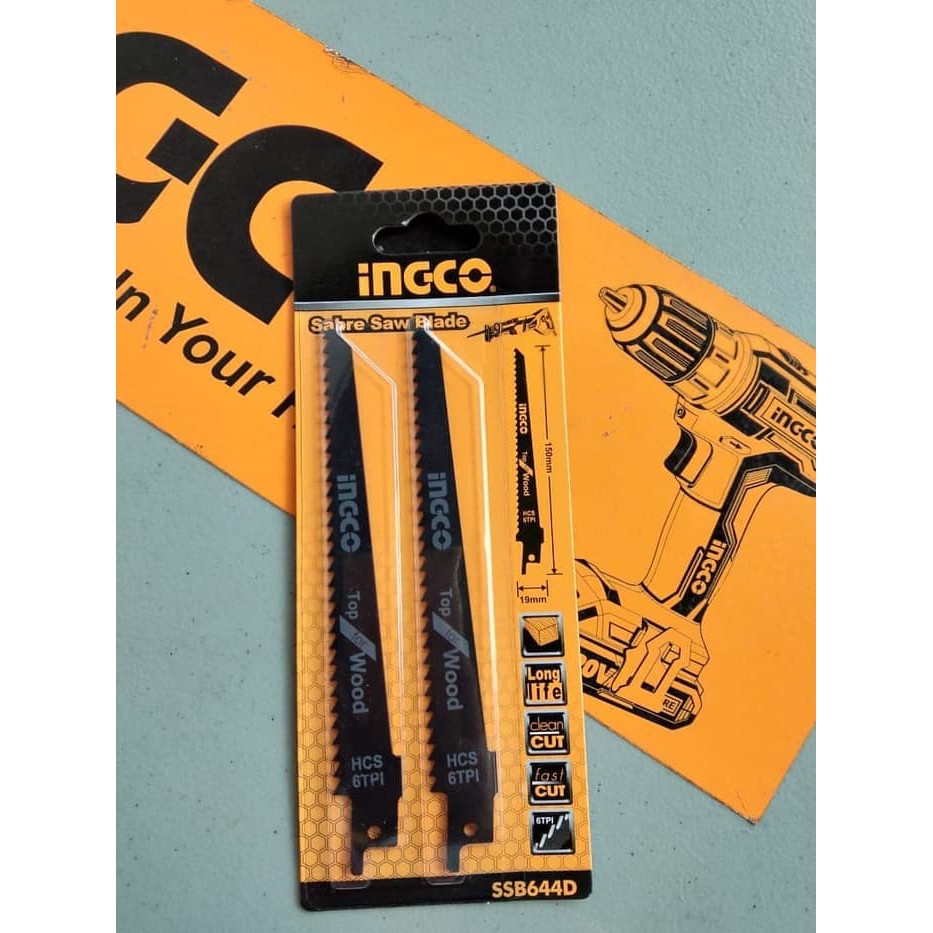 Mata Gergaji Potong Kayu Reciprocating Saw INGCO