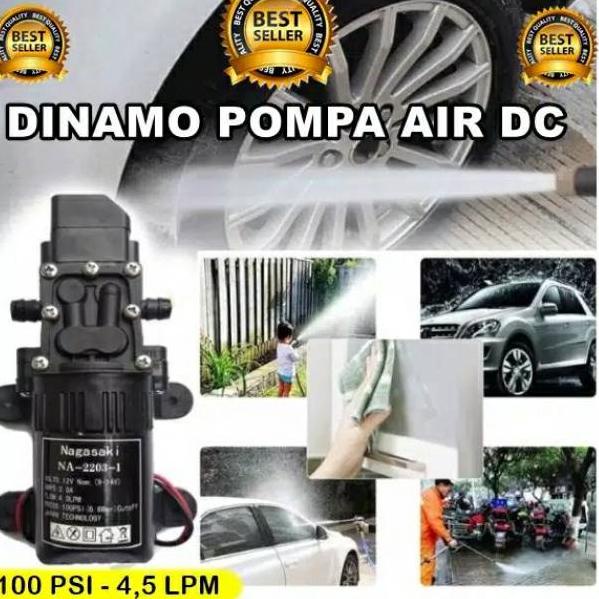 ASD1-7ZKY1 [gratis konektor] DINAMO POMPA AIR NAGASAKI 100 PSI JET CLEANER STEAM JET/ DINAMO NAGASAK