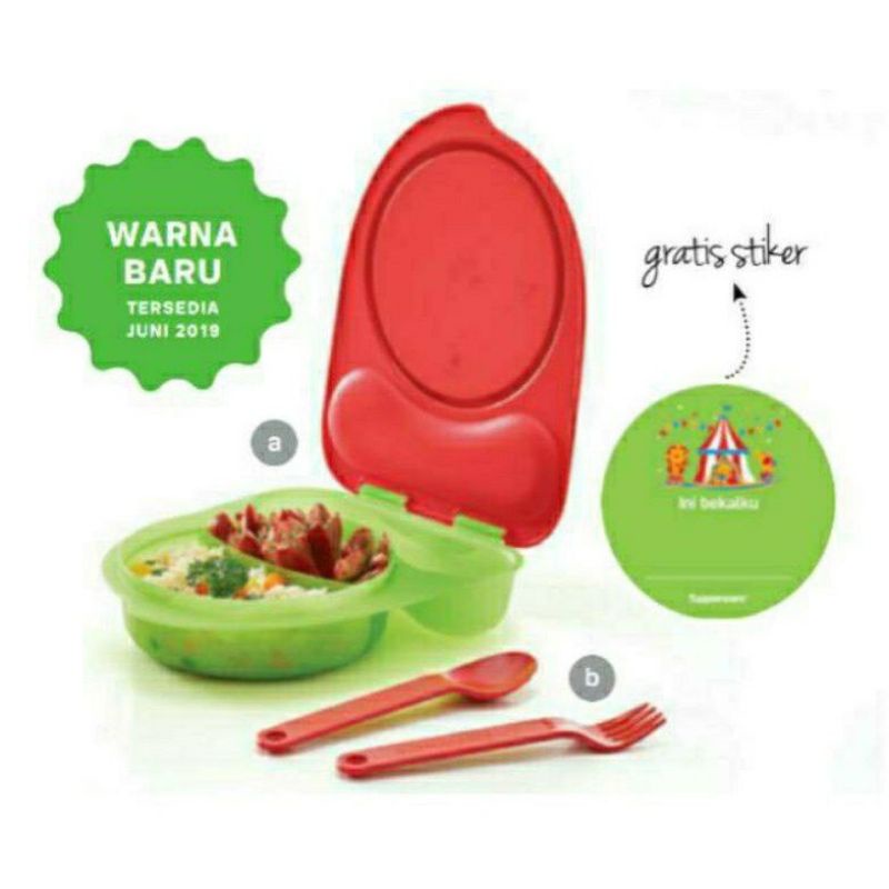 

Tupperware Kidos lunch box set bekal