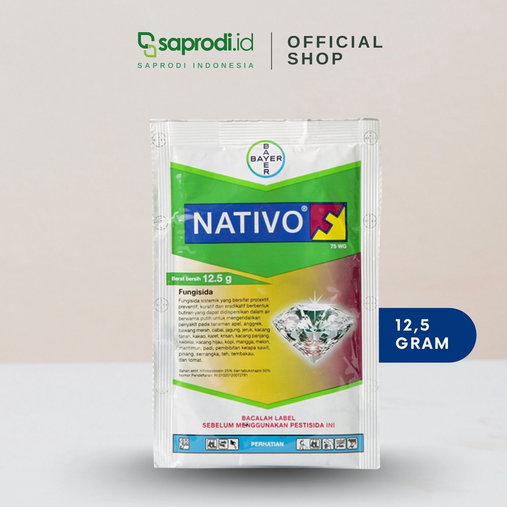 NATIVO 75 WG Fungisida Sistemik dan Kontak - 12,5 gram