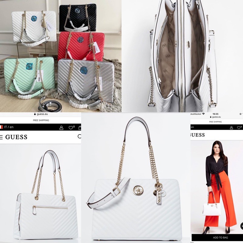 SALE GUESS BLAKELY SATCHEL