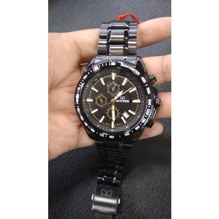 jam Mirage Rante hitam tanggal pria
