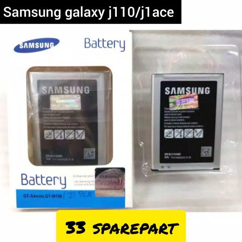 BATERAI/ BATRE SAMSUNG GALAXY J110/J1ACE/S4MINI/I9190 ORIGINAL 100%